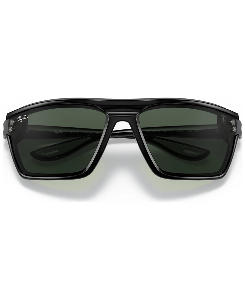 Ray-Ban RB4370M Scuderia Ferrari Collection 64 Unisex Sunglasses