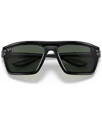 Ray-Ban RB4370M Scuderia Ferrari Collection 64 Unisex Sunglasses