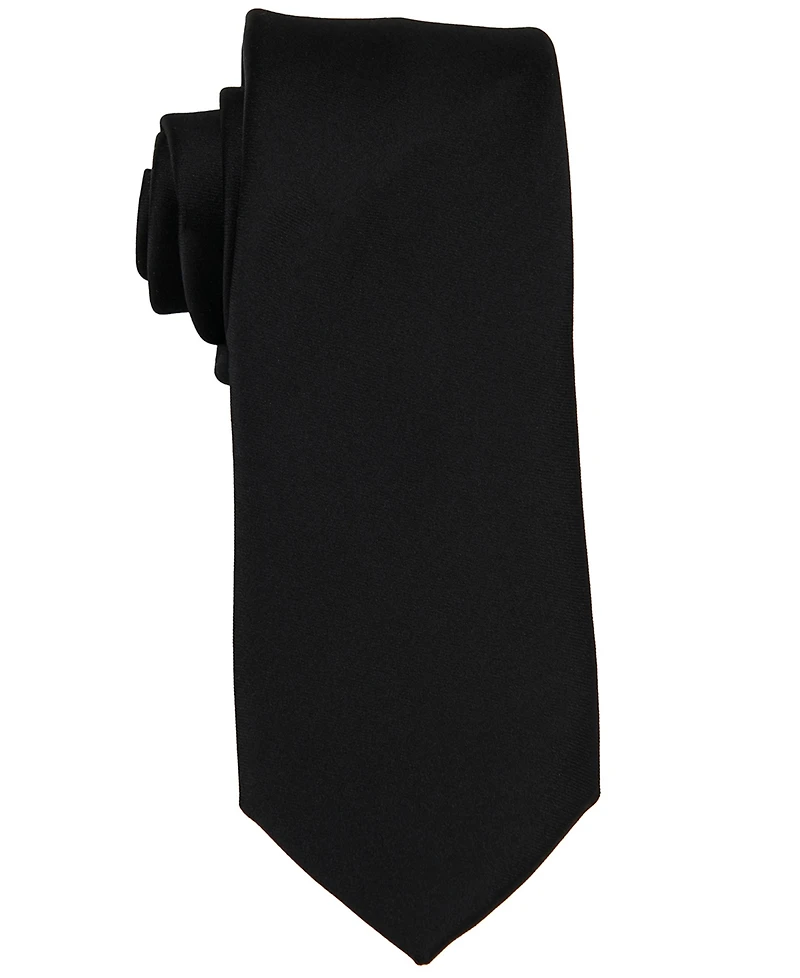 ConStruct Men's Satin Solid Tie