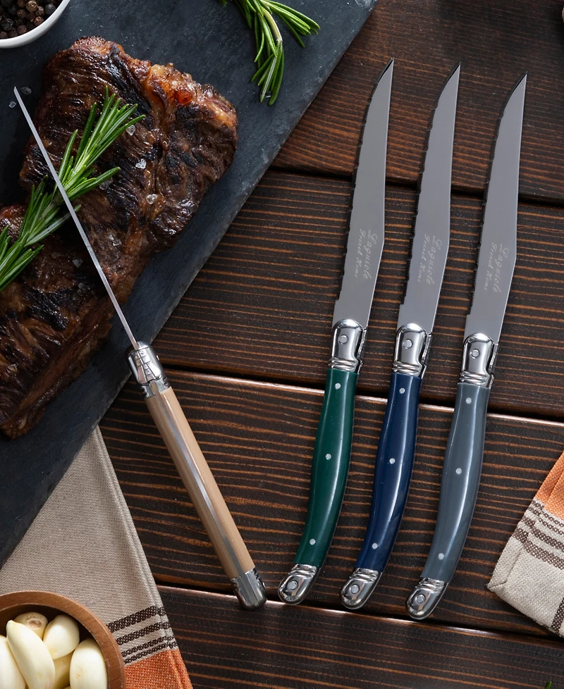 French Home Set of 4 Laguiole Steak Knives