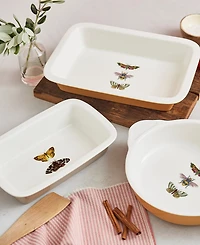 Botanic Garden Harmony Baking Dishes, Set of 3