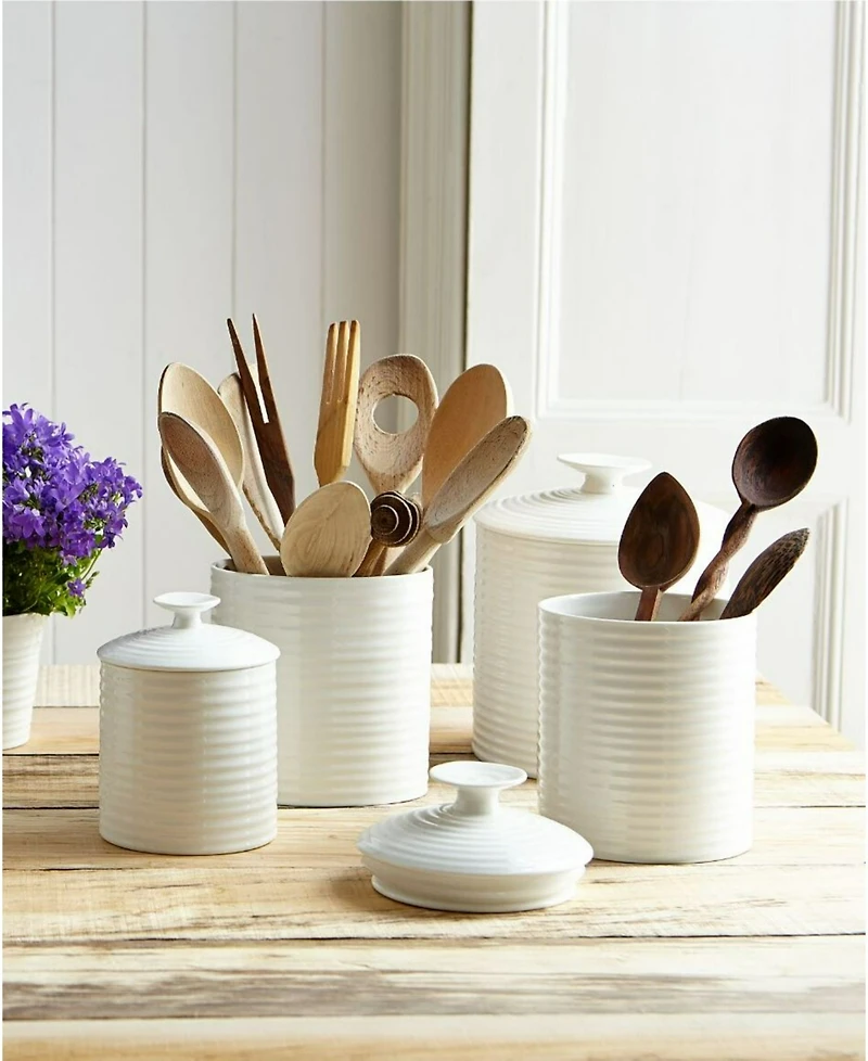 Portmeirion Sophie Conran Kitchen Canister, 6.25"