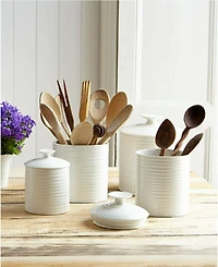 Portmeirion Sophie Conran Kitchen Canister, 6.25"