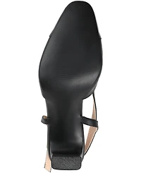 Journee Collection Women's Reignn Cap Toe Slingback Pumps