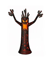 National Tree Company 48" Pre-Lit Scary Halloween Tree