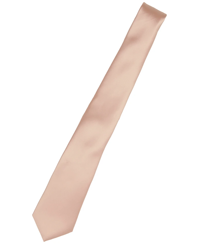 ConStruct Men's Satin Solid Tie