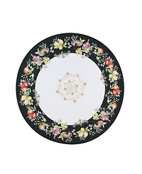 Laural Home Tuscan Fruit Sketch 70" Round Tablecloth