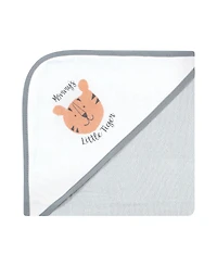 Hudson Baby Unisex Cozy Hooded Cotton-Blend Bath Wraps