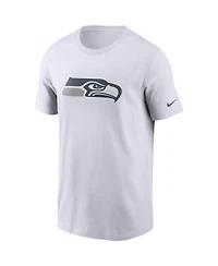 Men's Nike White Seattle Seahawks Primary Logo T-shirt