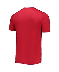 Men's New Era Red Tampa Bay Buccaneers Combine Authentic Big Stage T-shirt