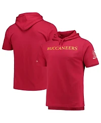 Men's Mitchell & Ness Red Tampa Bay Buccaneers Game Day Hoodie T-shirt