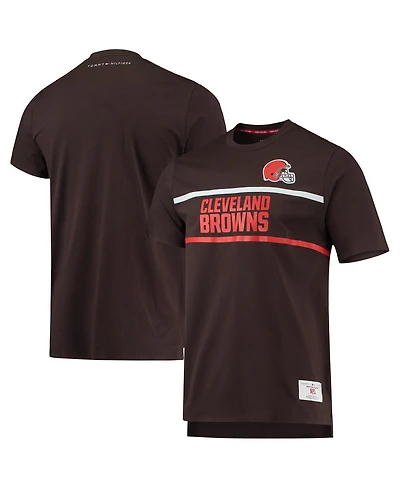 Men's Tommy Hilfiger Brown Cleveland Browns The Travis T-shirt