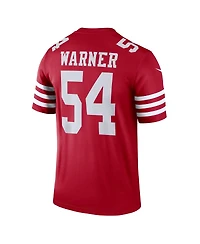 Men's Nike Fred Warner Scarlet San Francisco 49ers Legend Jersey