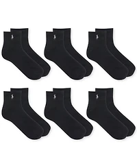 Polo Ralph Lauren Men's 6-Pk. Performance Sport Quarter Socks