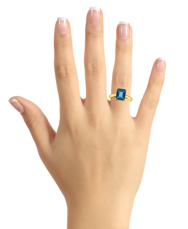 Macy's London Topaz (4-1/4 ct. t.w.) Ring 14K Yellow Gold