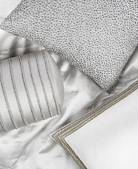 Last Act! Hotel Collection Glint Bolster Decorative Pillow, 8" x 20", Exclusively at Macy's