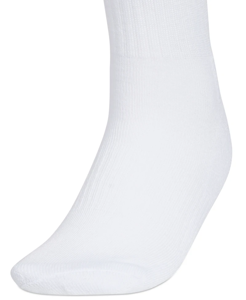 Adidas Women's 6-Pk. Athletic Cushioned Crew Socks