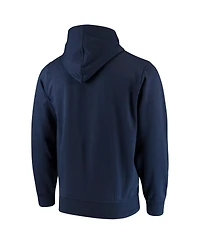 Men's G-iii Sports by Carl Banks Navy Tennessee Titans Primary Logo Full-Zip Hoodie