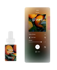Pura Smart Home Air Diffuser Fragrance - Yuzu Citron - Smart Home Scent Refill - Up to 120-Hours of Premium Fragrance per Refill