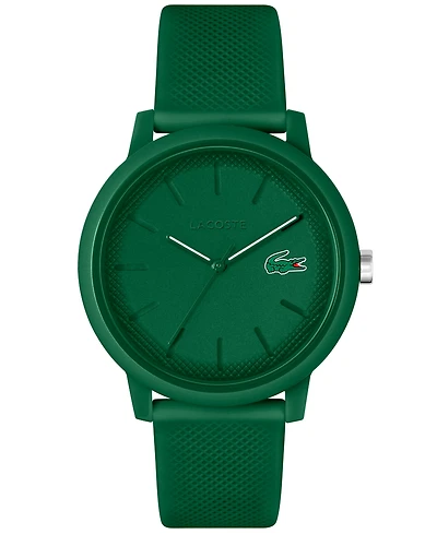 Lacoste Men's L.12.12 Silicone Strap Watch 42mm