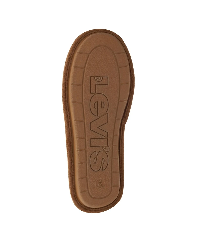 Levi's Men's Milton Nordic Memory Foam Slippers