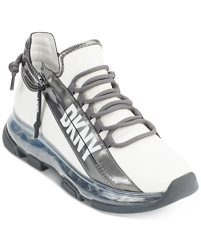 Dkny Women's Tokyo Lace-Up Zip Sneakers