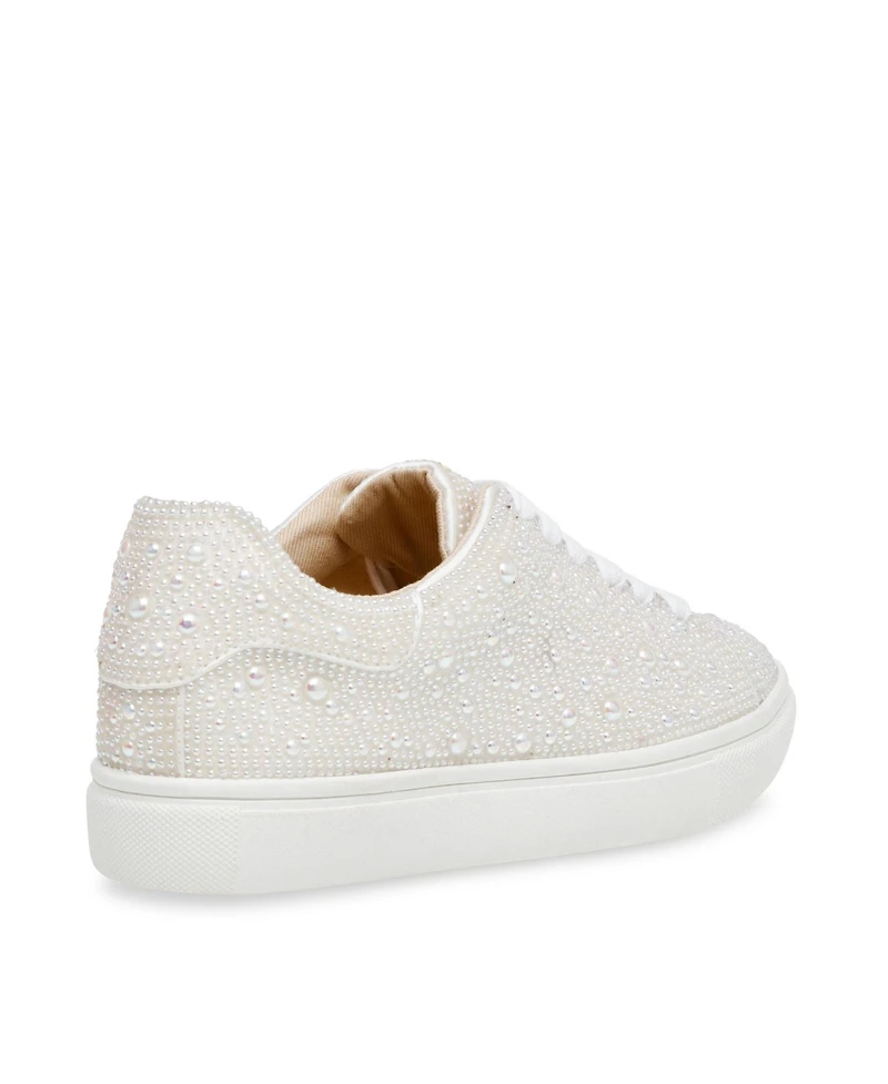 Betsey Johnson Little and Big Girls Sidny Rhinestone Sneakers
