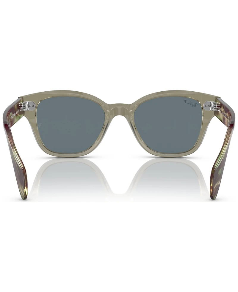 Ray-Ban Unisex Polarized Sunglasses, RB0880S52-p