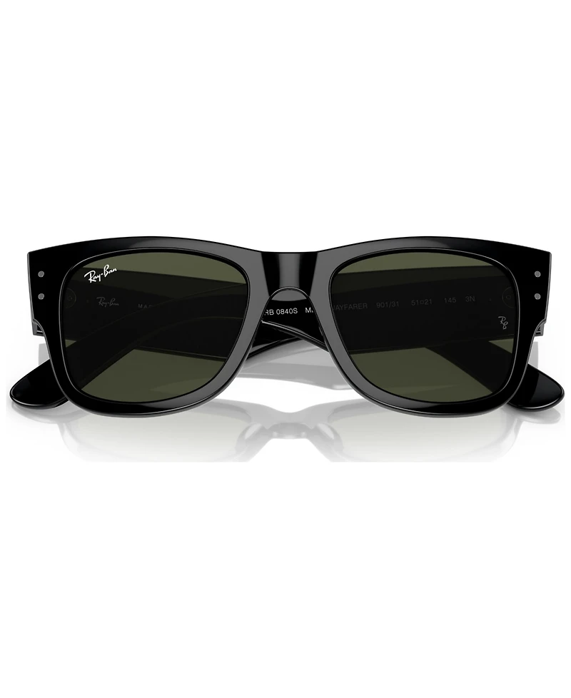 Ray-Ban Unisex Mega Wayfarer Sunglasses, RB0840S