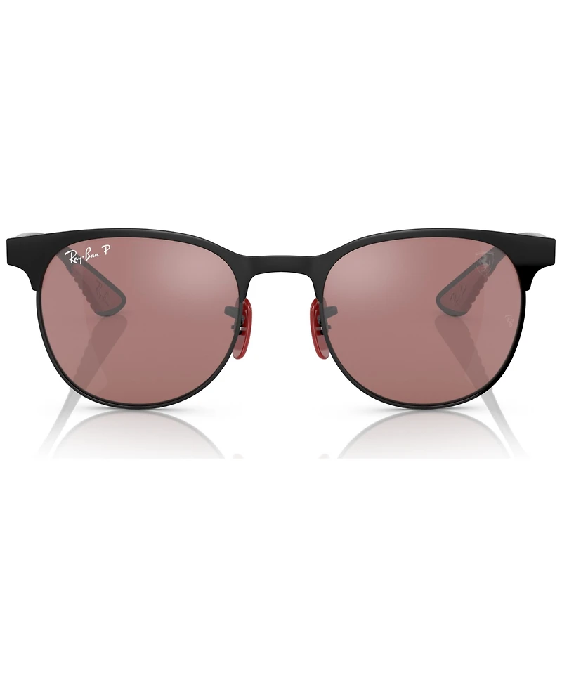 Ray-Ban RB8327M Scuderia Ferrari Collection 53 Unisex Polarized Sunglasses