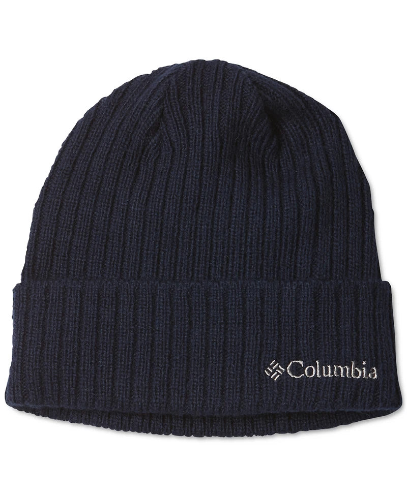 Columbia Men's Ribbed-Knit Embroidered Logo Watch Cap