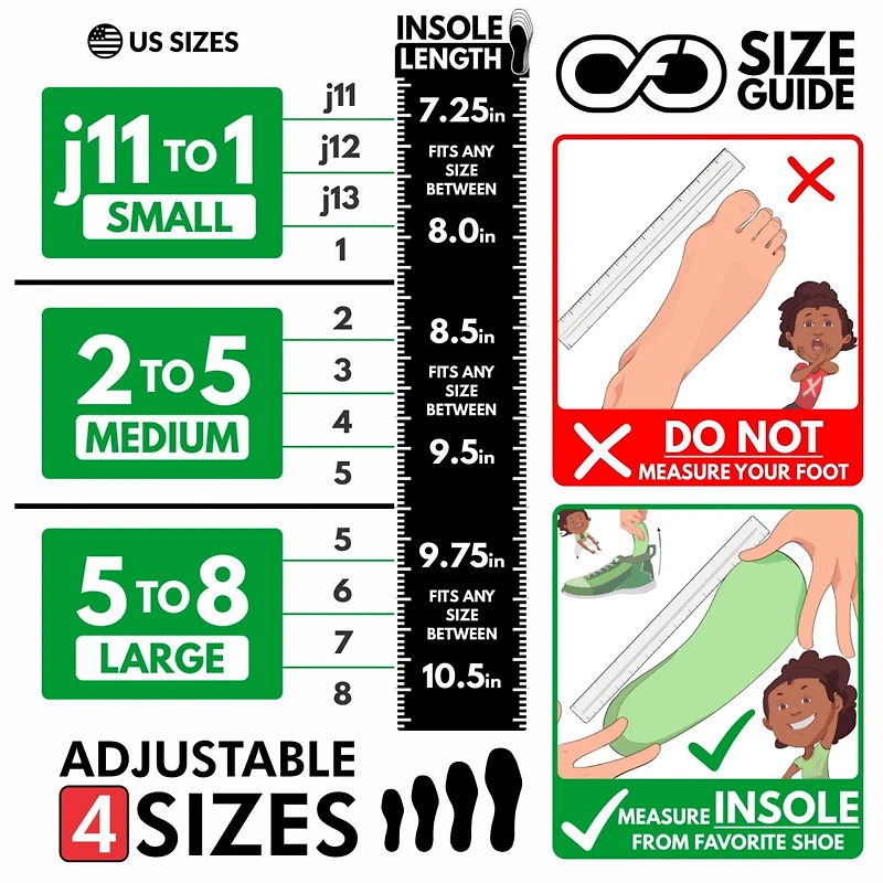 Crazy Skates 148 Adjustable Inline Skates For Girls And Boys - Unisex Skates - Adjust To Fit 4 Sizes