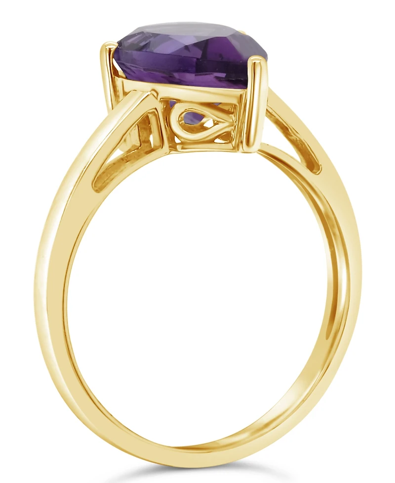 Macy's Amethyst (2-3/4 ct. t.w.) Ring 14K Yellow Gold