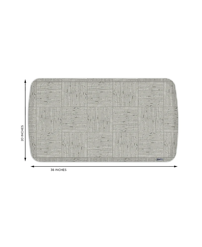 GelPro Elite Bento Gel Plus Foam Premium Fatigue-Resistant Mat, 20" x 36"