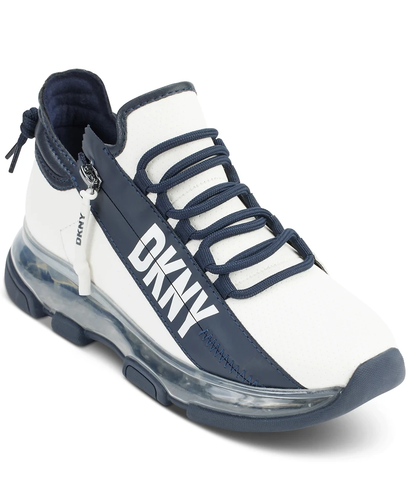 Dkny Women's Tokyo Lace-Up Zip Sneakers