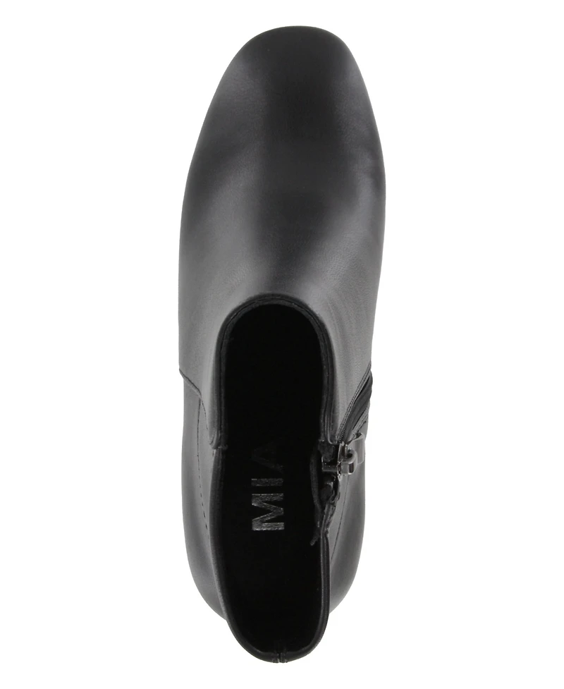 Mia Women's Carla Block Heel Booties