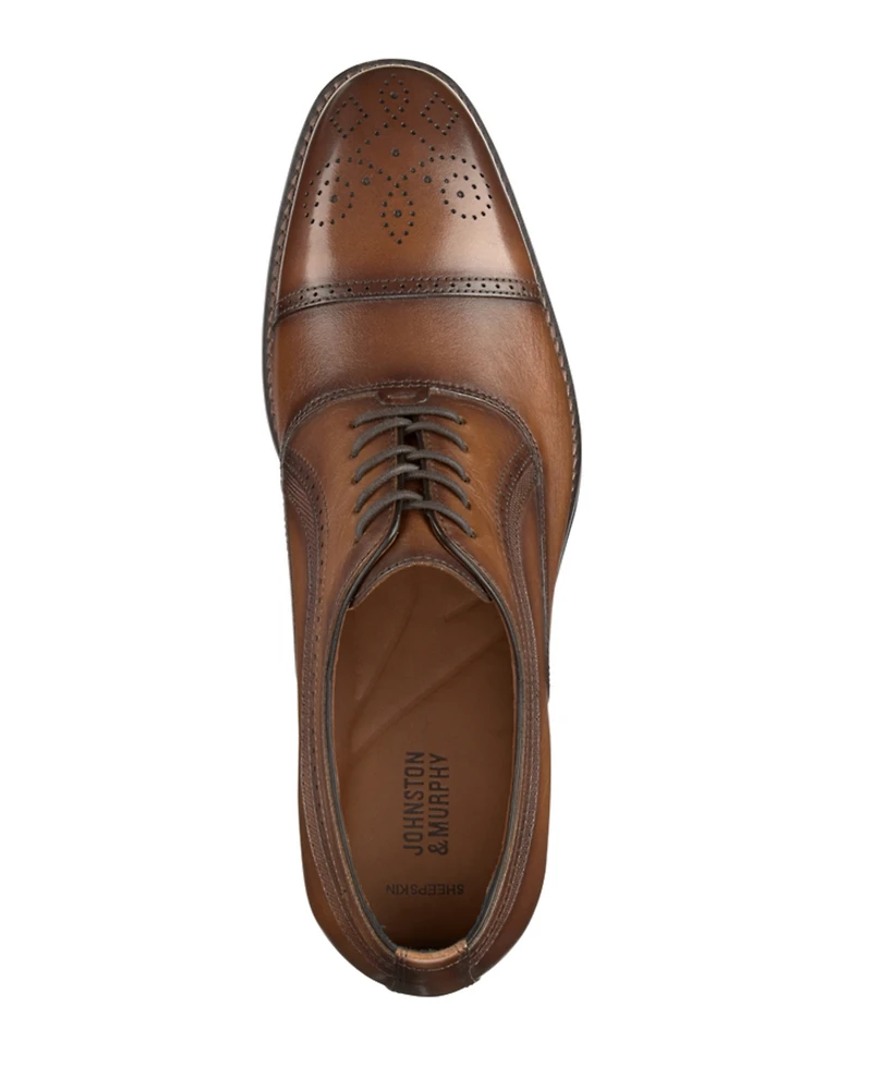 Johnston & Murphy Men's Danridge Cap Toe Dress Shoes