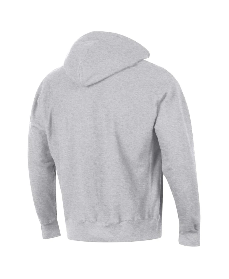 Men's Champion Gray Winston-Salem State Rams Tall Arch Pullover Hoodie
