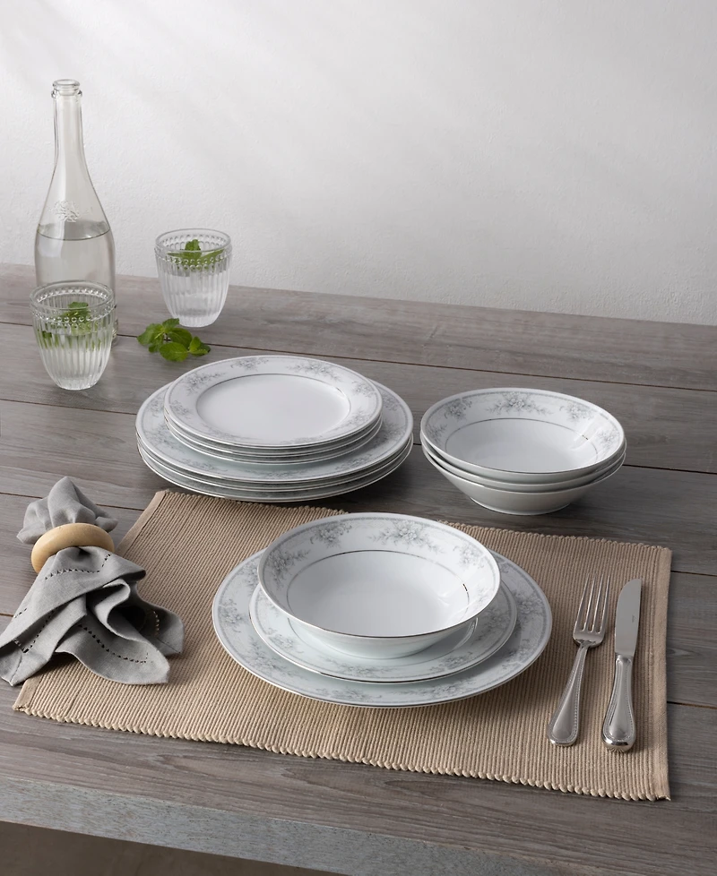 Noritake Sweet Leilani 12 Piece Set, Service For 4