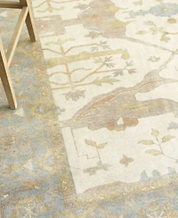 Exquisite Rugs Antique Weave Oushak Er9329 Rug Area Rug