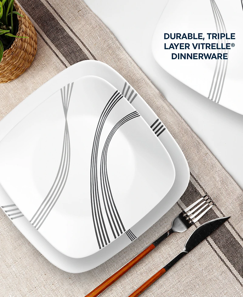 Corelle Urban Arc 16 Pc. Dinnerware Set, Service for 4