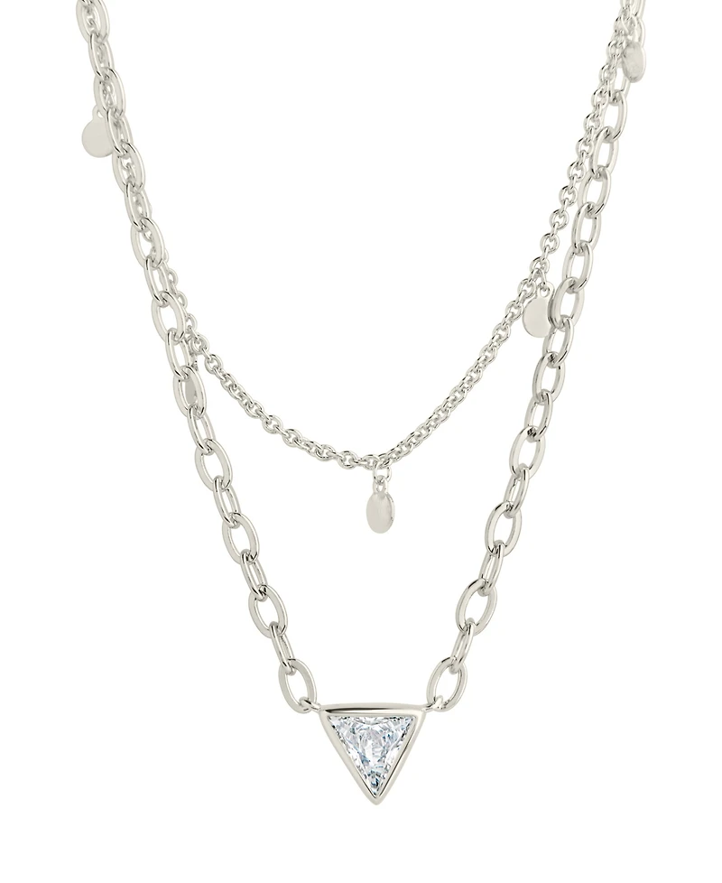 Sterling Forever Bellamy Layered Necklace