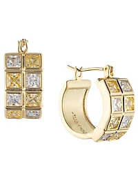 Bonheur Jewelry Astor Chubby Hoop Earrings