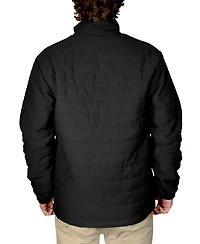 Vintage 1946 Men's Quilted Full-Zip Stand-Collar Puffy Jacket