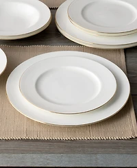 Noritake Accompanist Set of 4 Dinner Plates