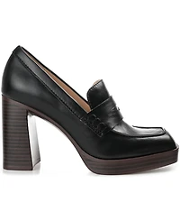 Journee Collection Women's Ezzey Block Heel Loafers