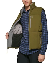 Bass Outdoor Men's Glacier Quilted Full-Zip Hiking Vest