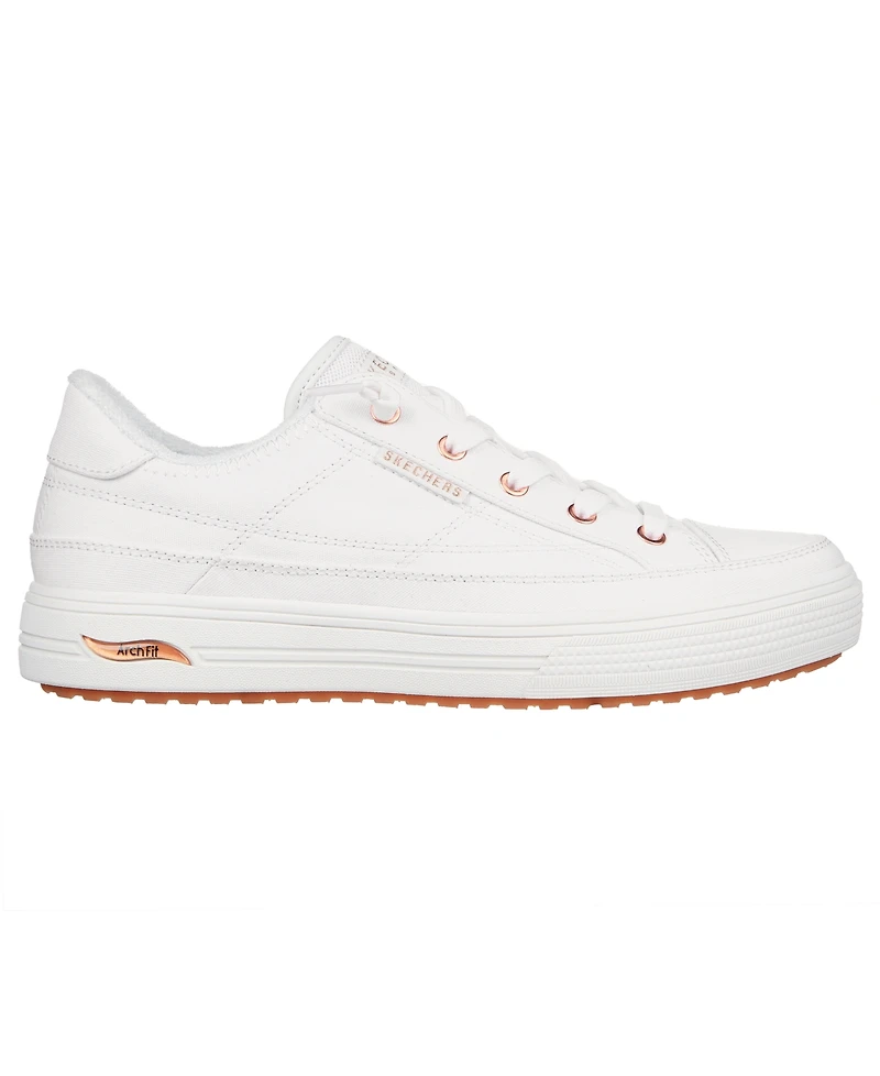 Skechers Women's Street Arch Fit Arcade - Meet Ya There Support Casual Sneakers from Finish Line
