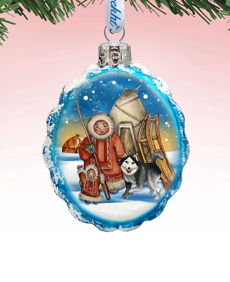 Designocracy Eskimo Mercury Holiday Ornament