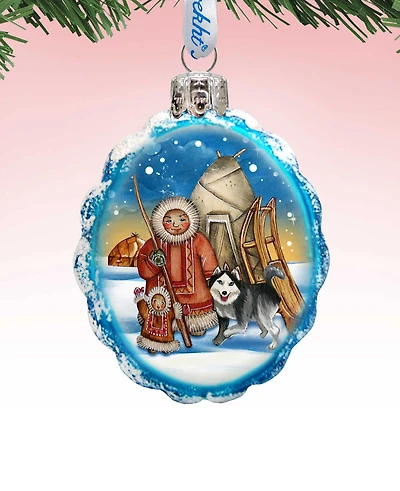 Designocracy Eskimo Mercury Holiday Ornament